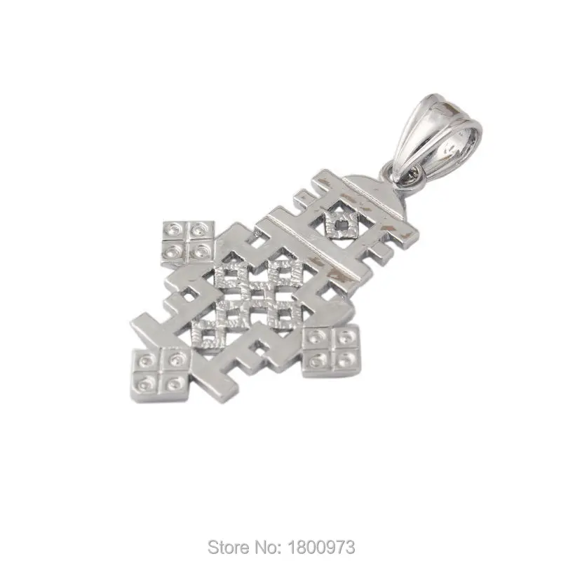 Новое поступление подвеска в виде креста эфиопском стиле Посеребренная