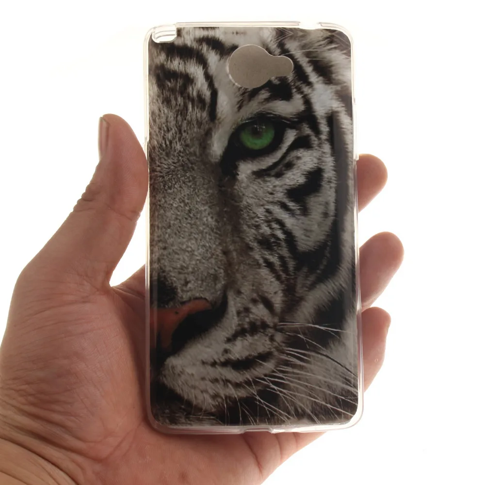 Мягкий чехол из ТПУ с мультяшным рисунком IMD для LG Bello II 2/Prime II/LG Max X155 задняя крышка