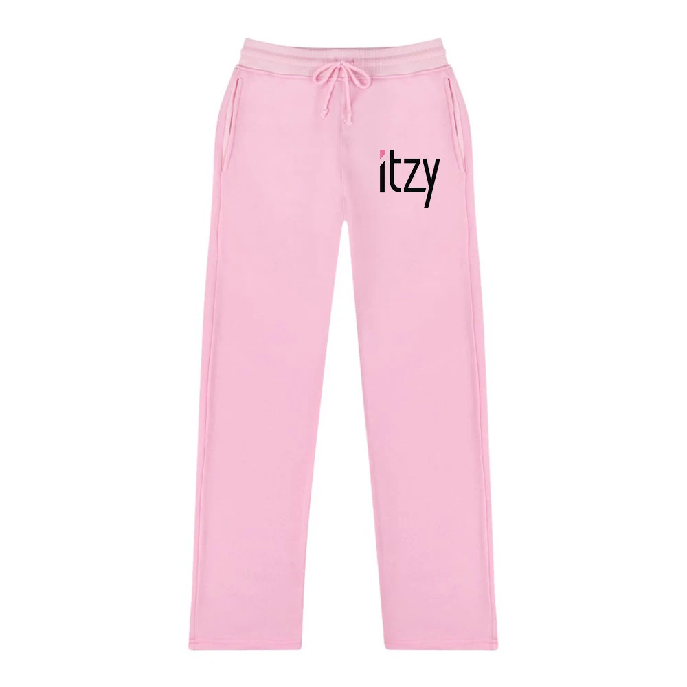 

ITZY Fashion Printed Pants Women/Men Casual Streetwear Long Pants 2019 New Arrival Hot Sale Trendy Sweatpants