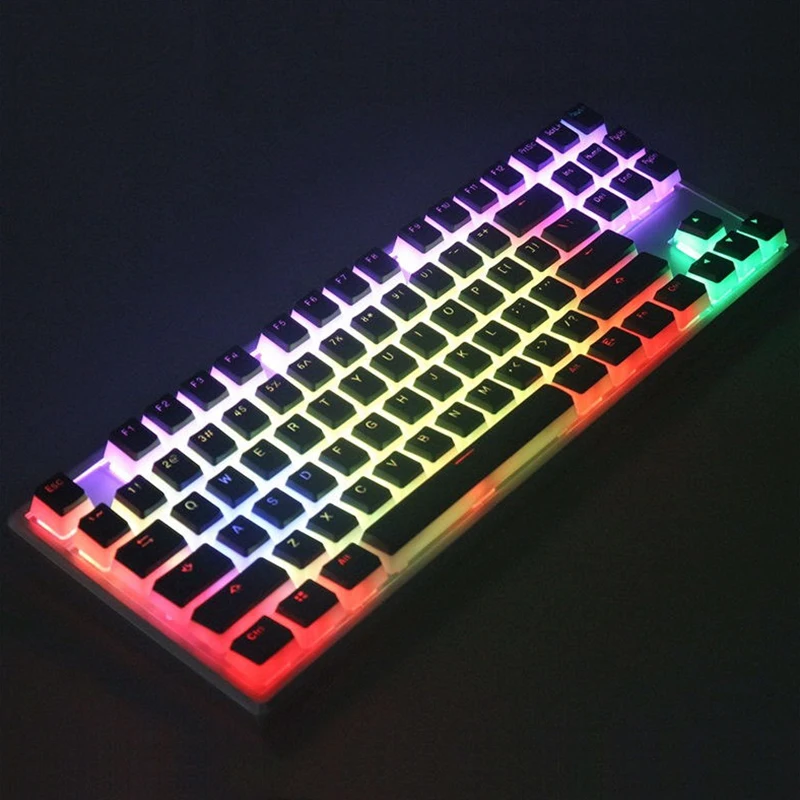 Брелок для пудинга двойной блеск OEM профиль ANSI 108 ключи с ISO cherry mx механическая