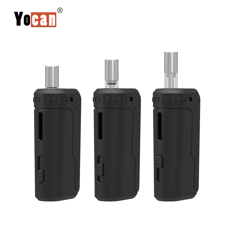 Оригинал Yocan UNI Box Mod Vape 650 мАч встроенный батарея и регулируемая высота 510