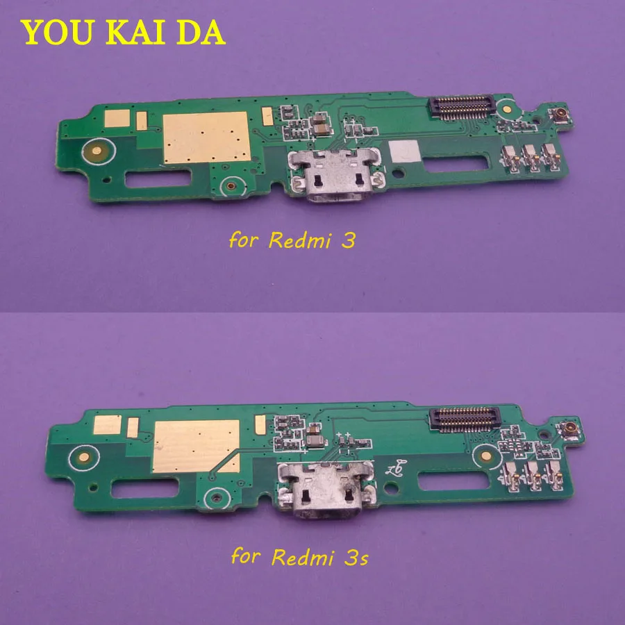 1 шт. USB плата для Xiaomi Redmi 3 3S док-станция разъем порт зарядки Micro гибкий кабель
