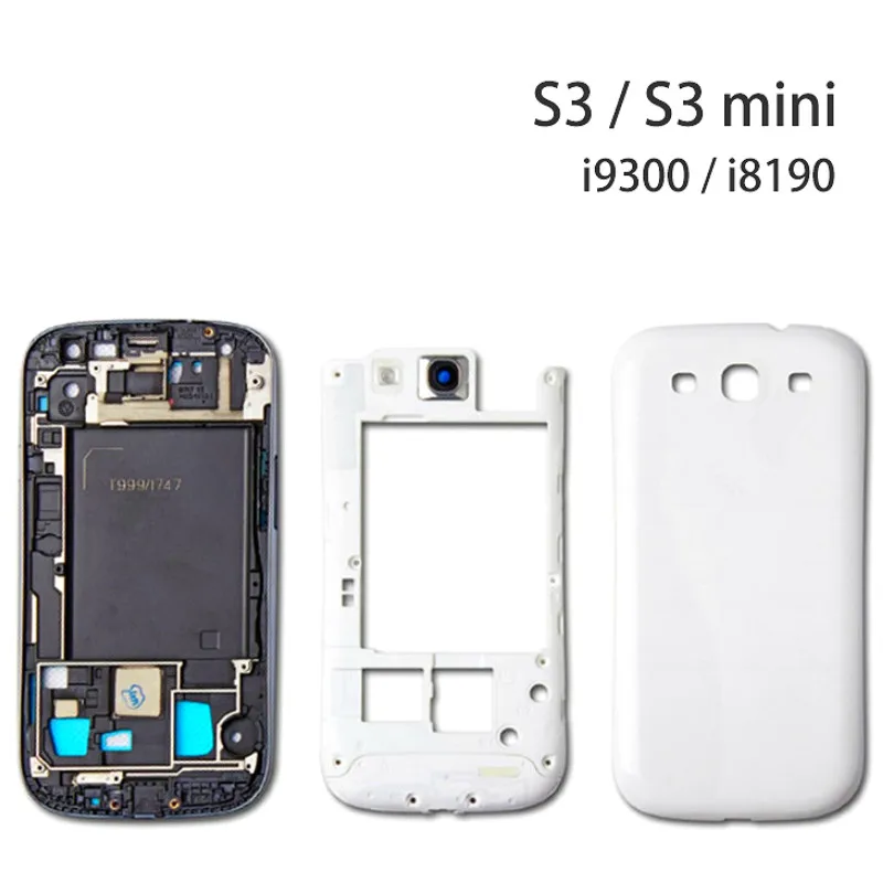 Новая задняя крышка для Samsung S3 i9300 i535 T999 L710|Корпусы и рамки мобильных телефонов| |