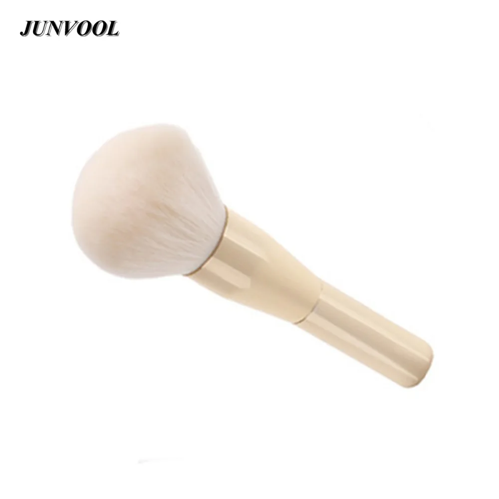 Розовая Золотая пудра кисть для румян очень большая красота Профессиональная