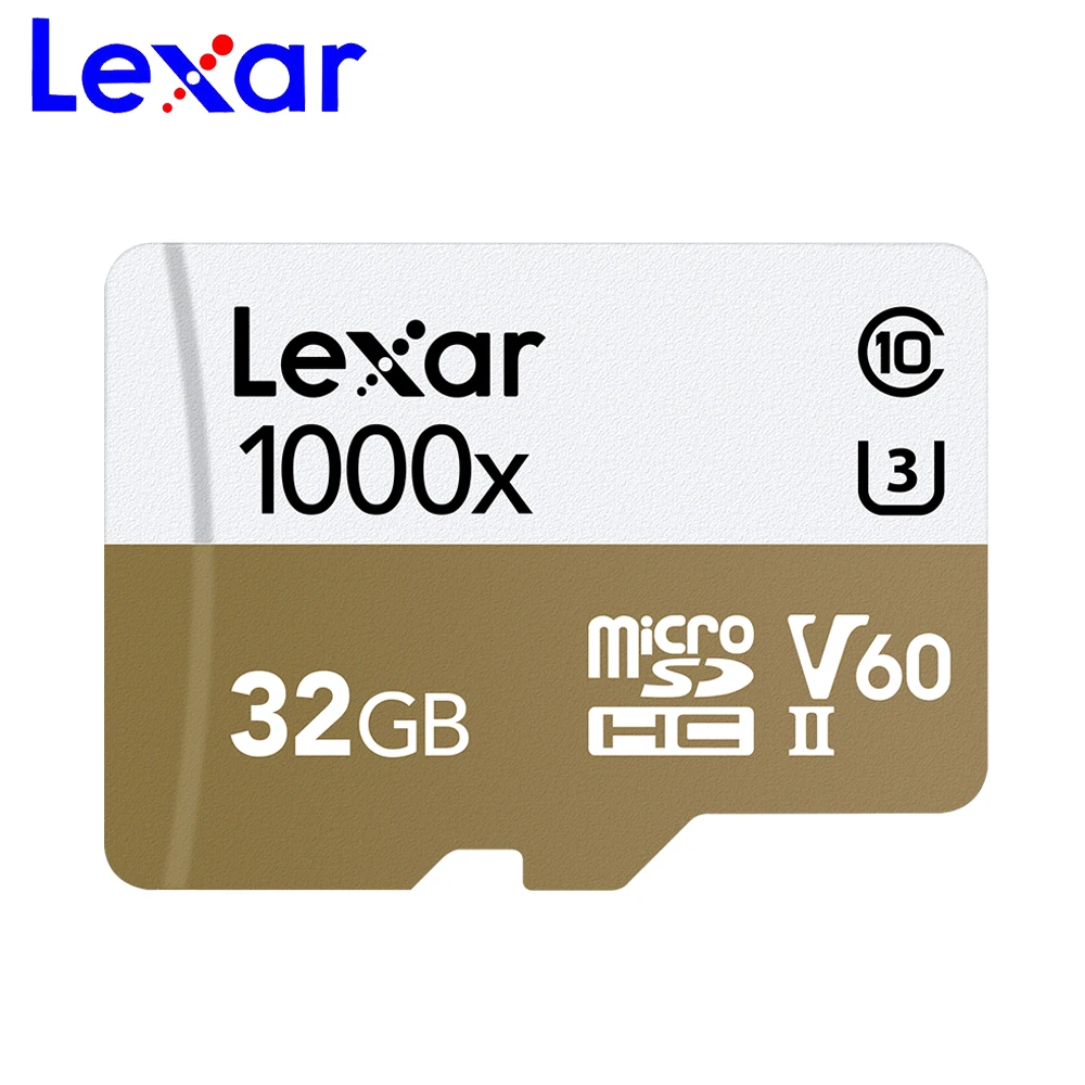 Оригинальная Lexar карта памяти Micro SD 128 ГБ 16 32 UHS-II U3 SDHC SDXC 64 максимальная скорость 150