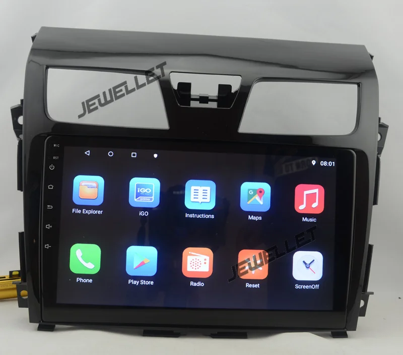 10," четырехъядерный 1024*600 HD экран Android 8,1 Автомобильный gps Радио навигатор для Nissan Teana Altima 2013- с 4G/Wifi, DVR