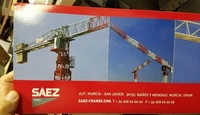 exquisite alloy model ros 187 saez sl 55 tower crane construction vehicles diecast toy model 80100 for collection decoration