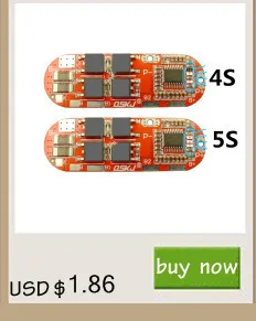 Баланс 18650 BMS 4S 40A литий-ионная батарея зарядное устройство PCB плата защиты BMS для бурильного двигателя 14,8 V 16,8 V Lipo