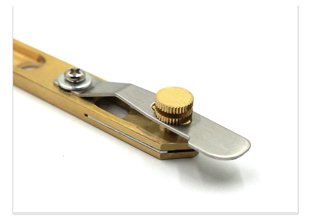 1 Pcs Durable leather cutting knife DIY Leather Cut Tools Incision Craft Knife Copper Trimming Knife with Blade Leather