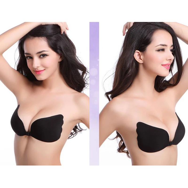 Sexy Women Push Up Hollow Breathable LIFT Self-Adhesive Silicone Instant Breast Lift Support Bra AdhesiveTape Chest Paste | Женская