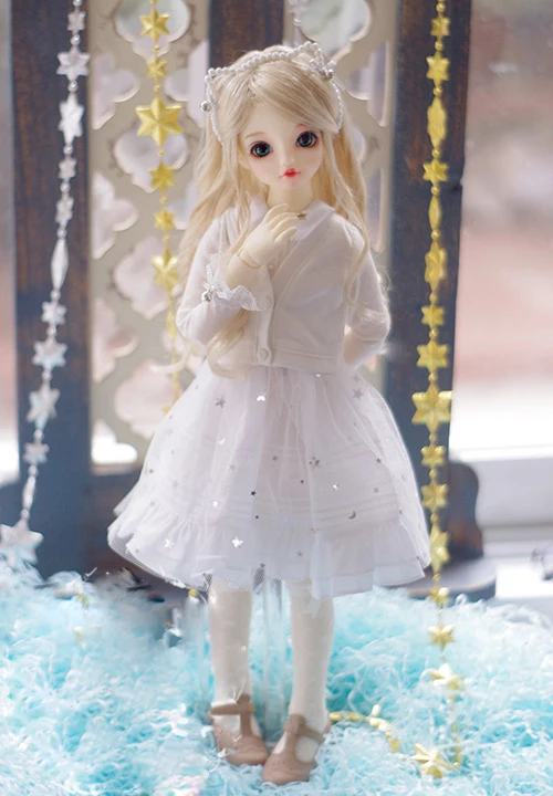 

BJD clothes knitting coat dress suit for 1/4 1/6 BJD YOSD MSD doll clothes doll accessories