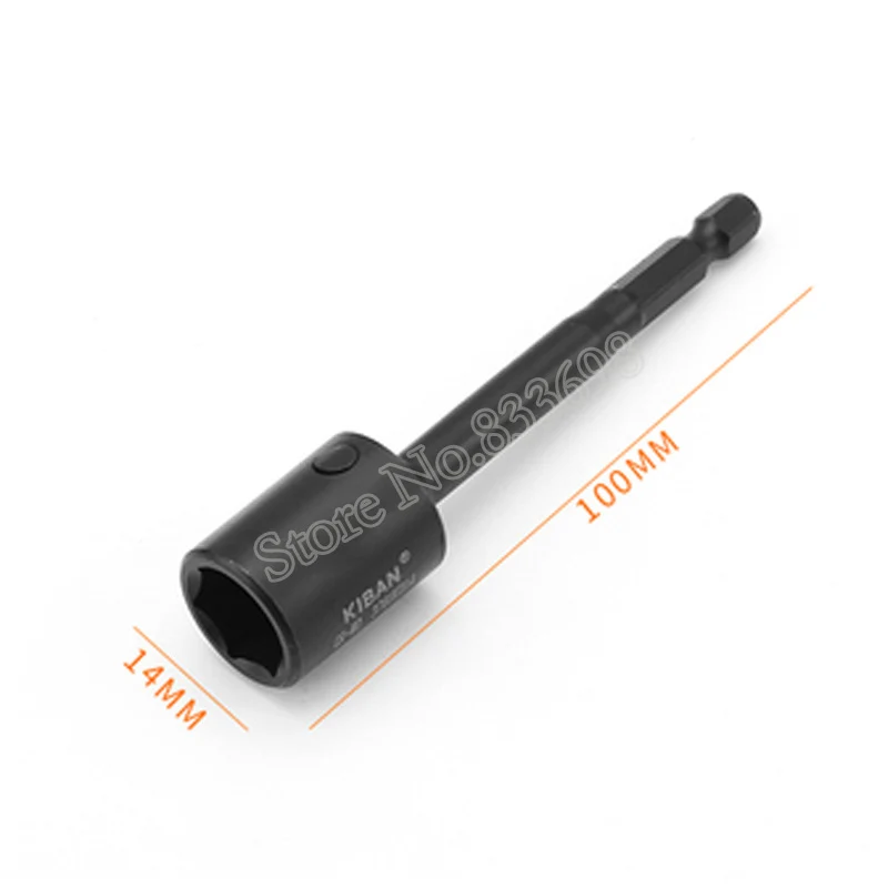 14mm Универсальный адаптер для розетки шестигранный торцевой ключ 360 градусов Поворотный динамометрический ключ 6,35 мм Шестигранная Отвертка Инструмент 8 мм 10 мм 12 мм 13 мм 14 мм - Цвет: 14mm