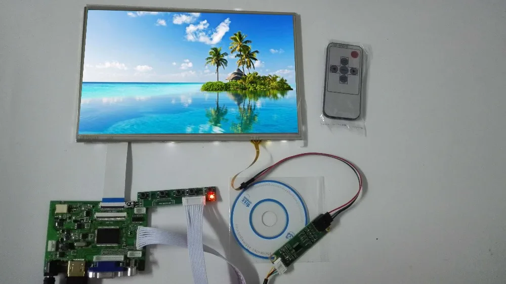 10 1 ips для Raspberry Pi монитор 1280*800 TFT EJ101IA 01G HD ЖК дисплей сенсорный экран пульт
