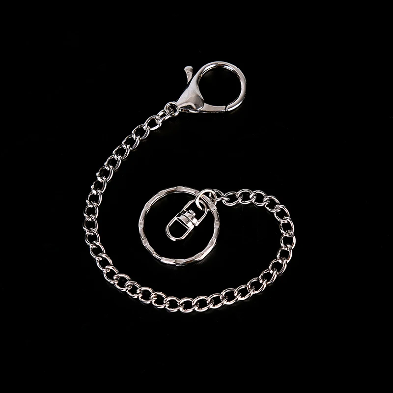 18cm Hipster Jean Keychains fashion Long Metal Wallet Belt Key Chain Rock Punk Trousers Keychain HipHop Chains Jewelry | Украшения и