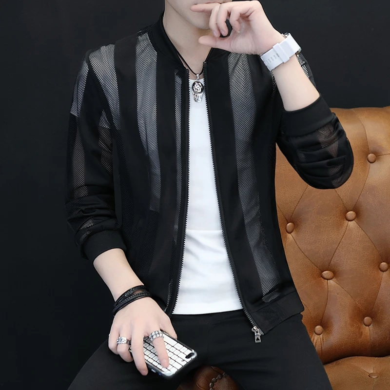 Корейские летние одежда для защиты от солнца Slim Fit Куртка пилот женщины печати