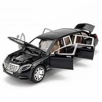 124 alloy car model 6 doors open 21cm diecasts vehicles luxury outlook excellent quality red black for kids toys gifts