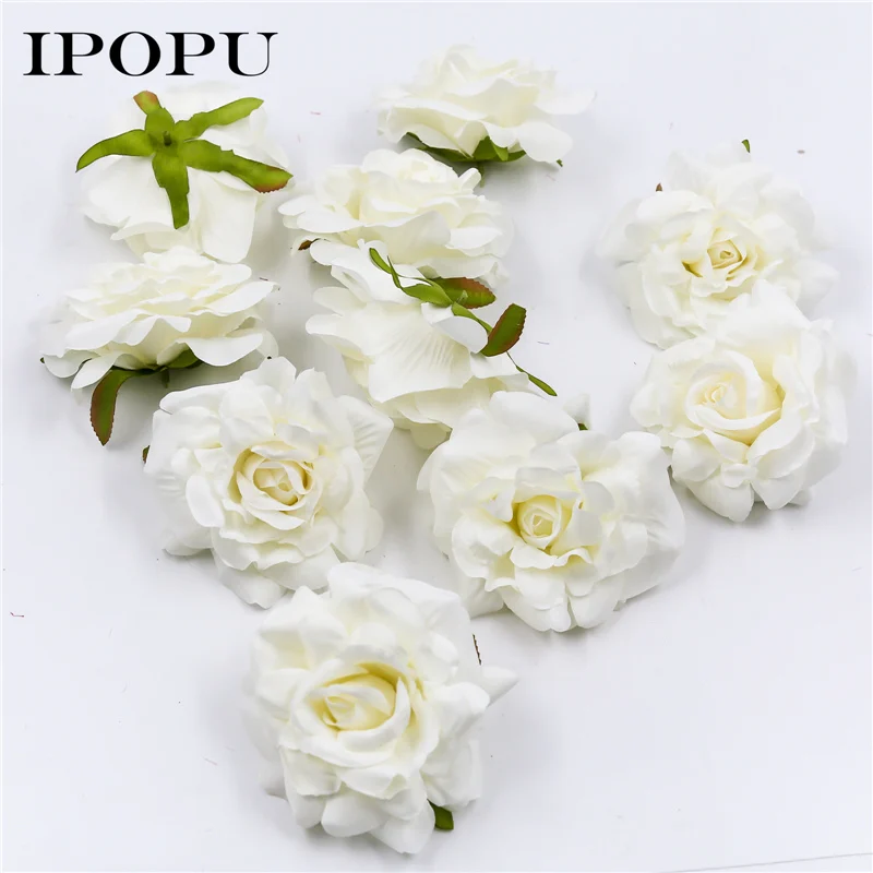 Искусственные розы букет для свадьбы украшения дома 10 шт./компл.|bride bouquet|artificial rose