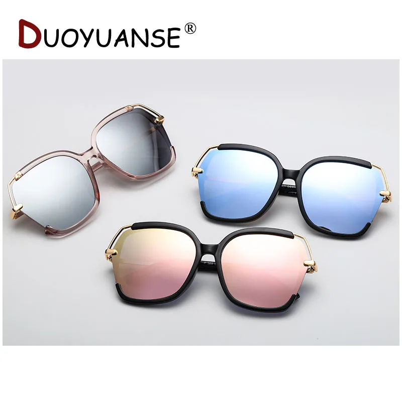

DUOYUANSE NEW 2019 Network Model Of Polarized Sunglasses Woman Metal Frame Drive Sun Glasses 388 Fashion Unisex UV400 Glasses