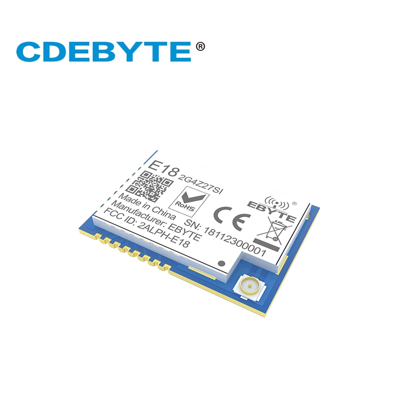 E18 2G4Z27SI Zigbee CC2530 PA CC2592 2 4 ГГц 500 МВт IoT uhf беспроводной трансивер 27 дБм модуль