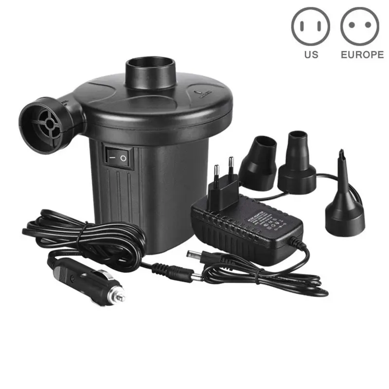 Электрический воздушный насос популярный портативный для дома и автомобиля