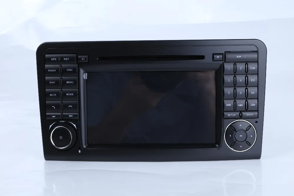 Автомагнитола DVD android 9,0 HD1024X600 четырехъядерный для Mercedes ML class W 164 2005-2012 GL class X164 2005-2012 wifi OBD 3g wifi