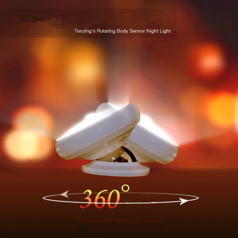 Новинка 2017 Года PIR сенсор движения человека светодиодный лампы для ночного света