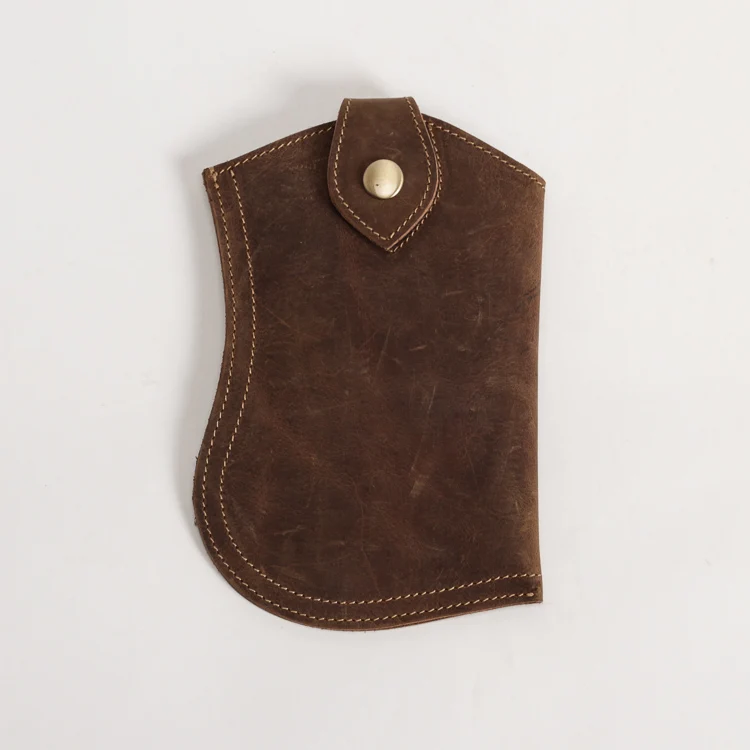 Мужской винтажный мини чехол из натуральной воловьей кожи 5 дюймов|waist pack|mini waist