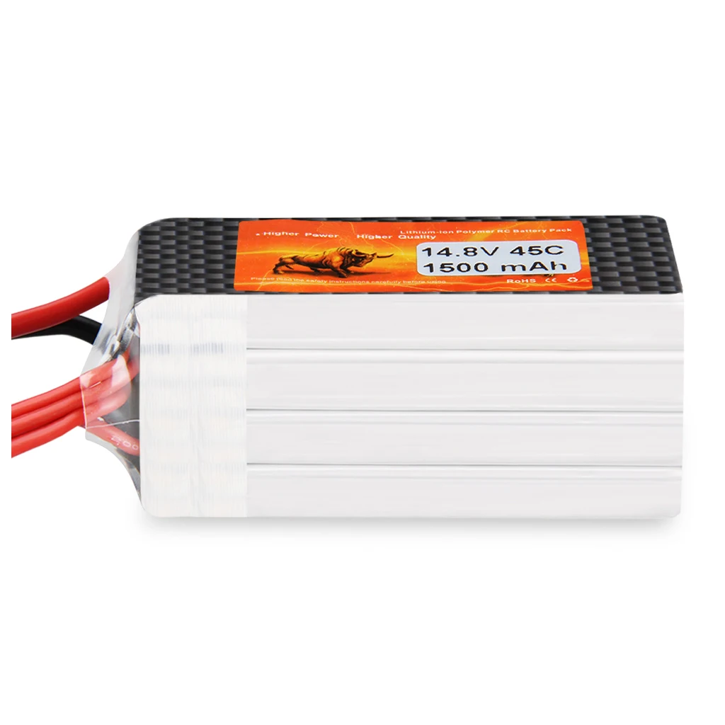 Лучшие предложения 2X 1500mAh 14 8 V 45C 4S LiPo аккумулятор для RC автомобиля грузовика