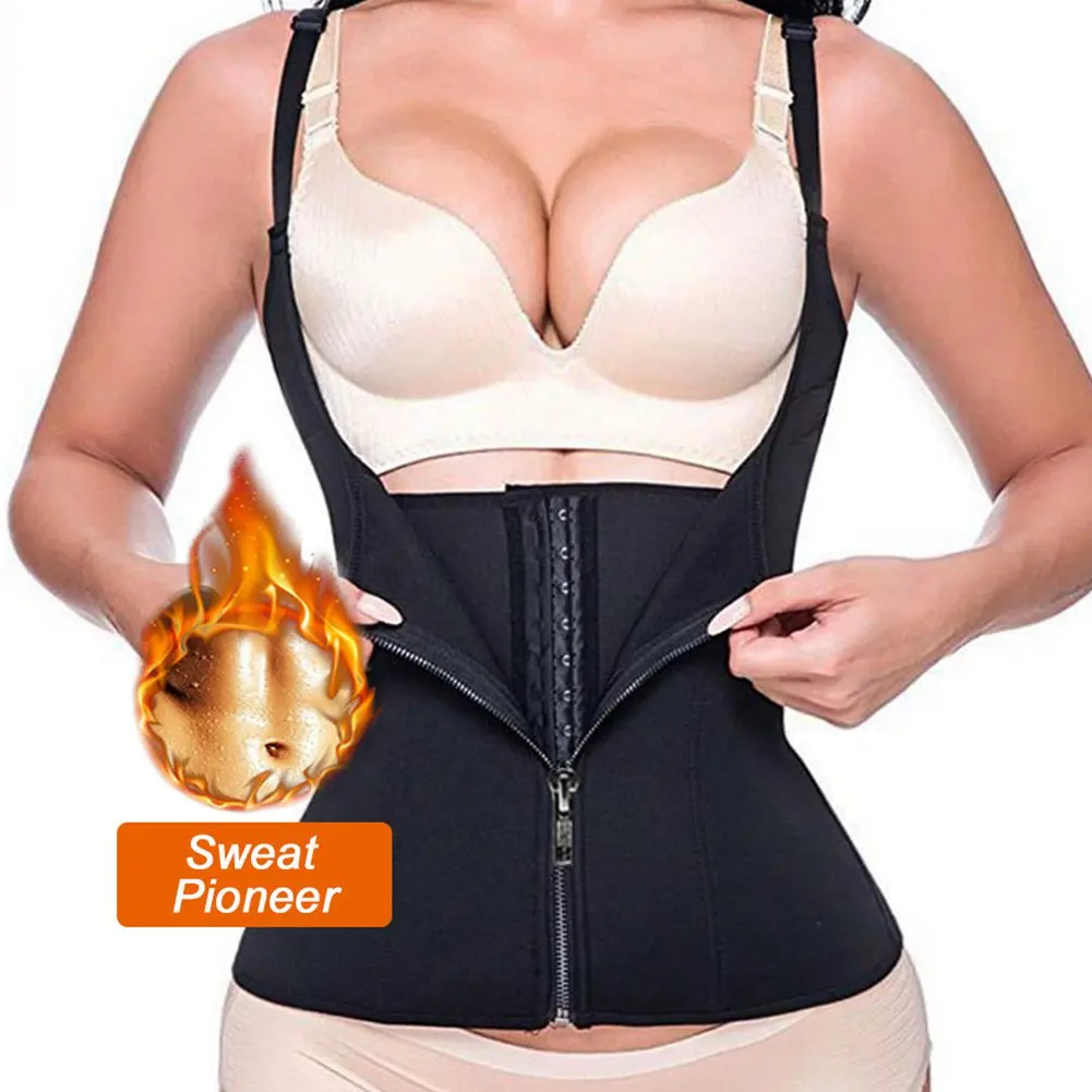 Женский трикотажный жилет моделирующий нижнее белье хлопчатобумажный корсет