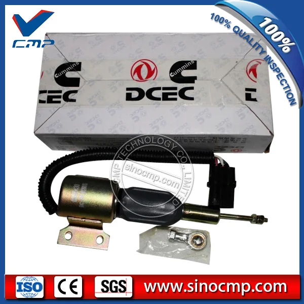 

12v Flameout Stop Solenoid 3939700 for Komatsu PC200-6 Excavator