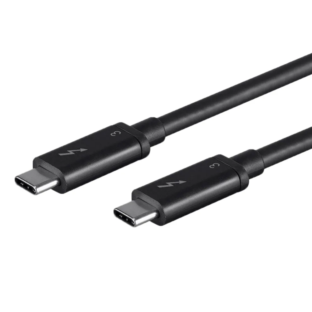 USB кабель Thunderbolt 3 40 Гбит/с 0 5 м А/60 Вт|Кабели VGA| |