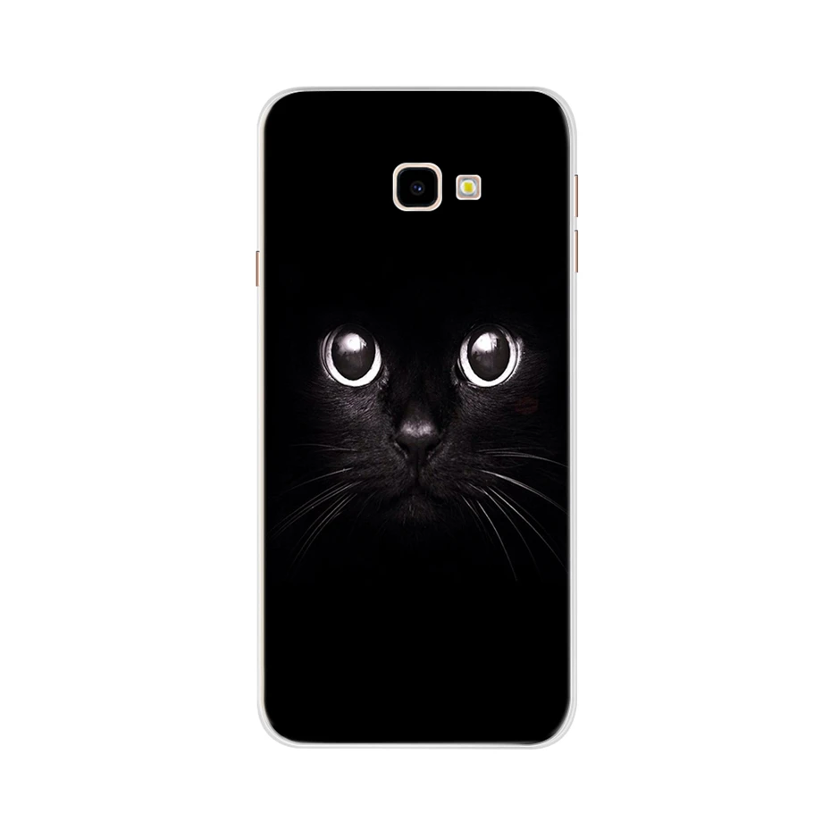 Синий Чехол для samsung J4Plus, мягкий силиконовый чехол s для samsung Galaxy J4 Plus J4+ J 4 Plus J415, чехол для телефона - Цвет: Синий