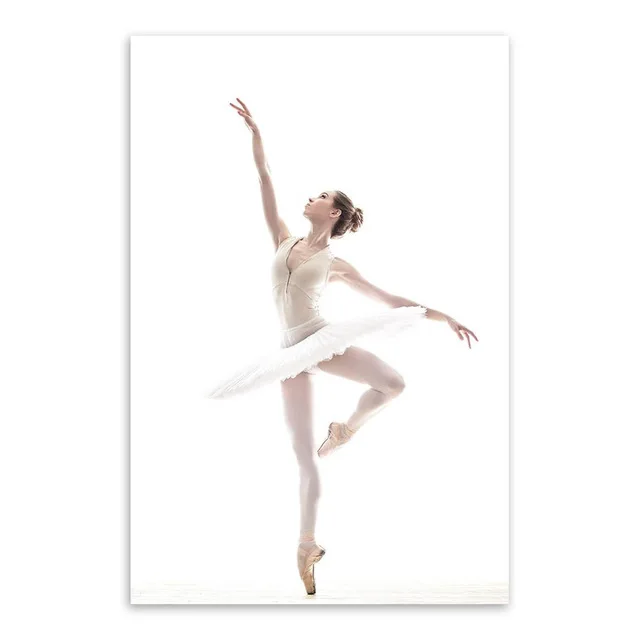 CLSTROSE Современные Различные балетные движения белые фотографии художественные
