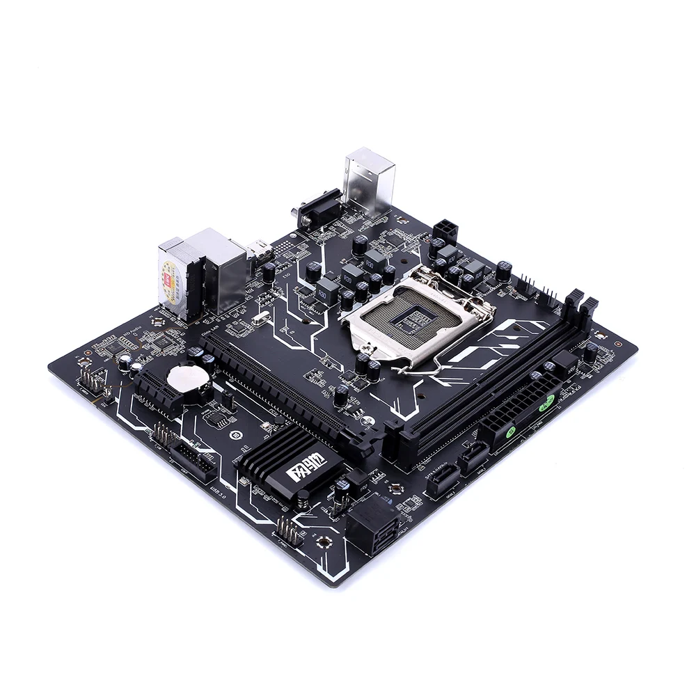 Цветная материнская плата H310M-E PRO V20 материнская плата intel LGA 1151 DDR4 процессор SATA3.0 mATX PCI-E 3,0 слот расширения для настольного компьютера