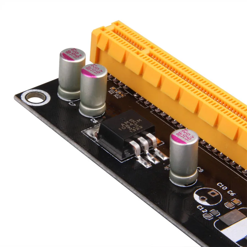Горячая Распродажа мини-машины PCI Express 1X для 16X расширитель Riser карта адаптера 60 см