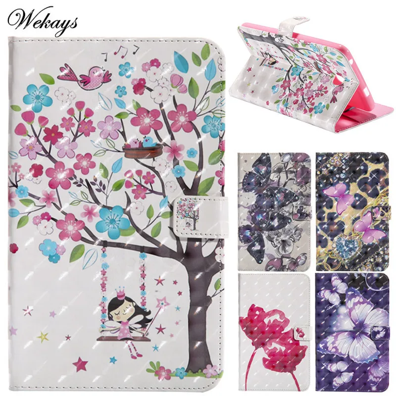 

Wekays For Samsung Tab A 2016 T280 Cartoon Girl Leather Fundas Case For Samsung Galaxy Tab A A6 7.0 T280 T285 Tablet Cover Cases