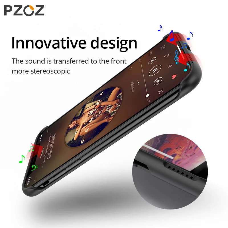 PZOZ For Apple iPhone 11 Pro Max X Xr Protection Case Xs Max 7 Case 8 6S Plus Rimless Luxury Case Ultra Thin Back Cover For iPhone7 iPhone8 iPhonex iPhone11 Smart Phone 5.8 6.1 6.5 Inch Protective Case Accessories