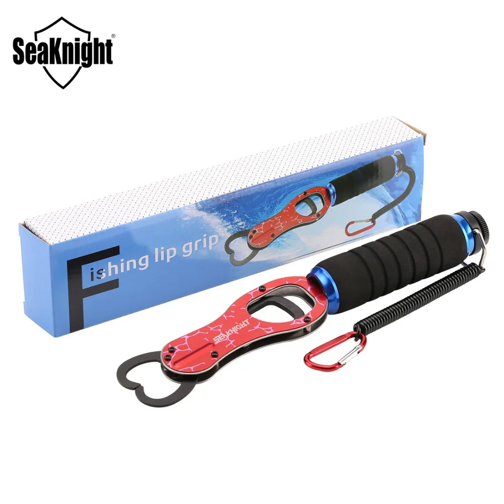 SeaKnight SK004 рыболовные ручки из нержавеющей стали 40 фунтов/18 кг Максимальная нагрузка с рыболовной веревкой рыба губы захват рыболовные снасти инструменты