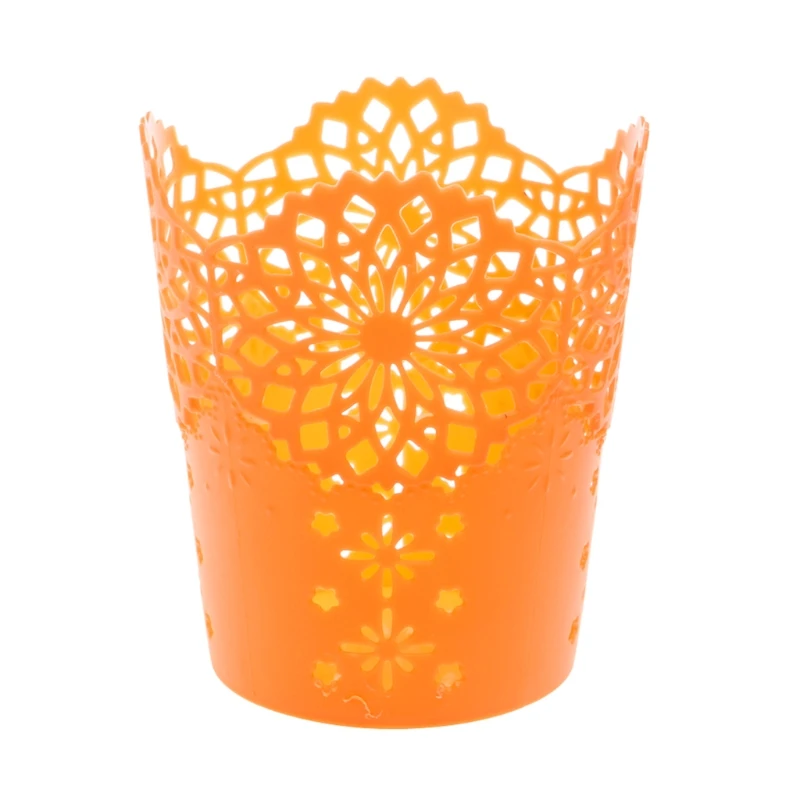 Hollow Flower Brush Storage Pen Pencil Pot Holder Container Desk Organizer Gift office accessories pen holder