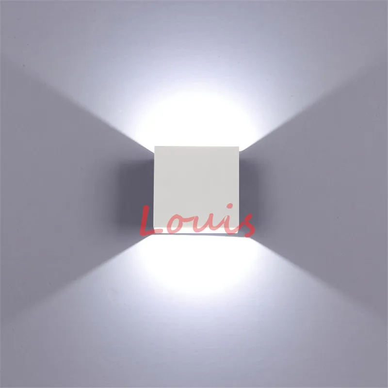 Настенный светодиодный светильник 6 Вт 110 В 220 2x3 Вт|Комнатные настенные LED -лампы| |