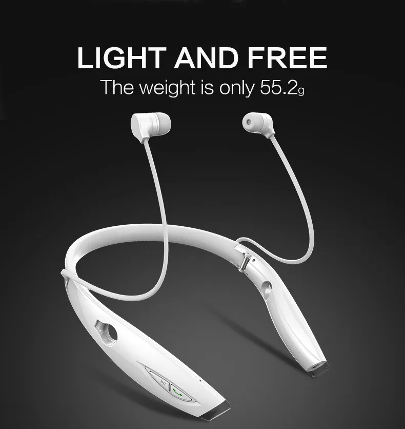 Zealot H1 спортивные беспроводные Bluetooth наушники защита от пота складная модная