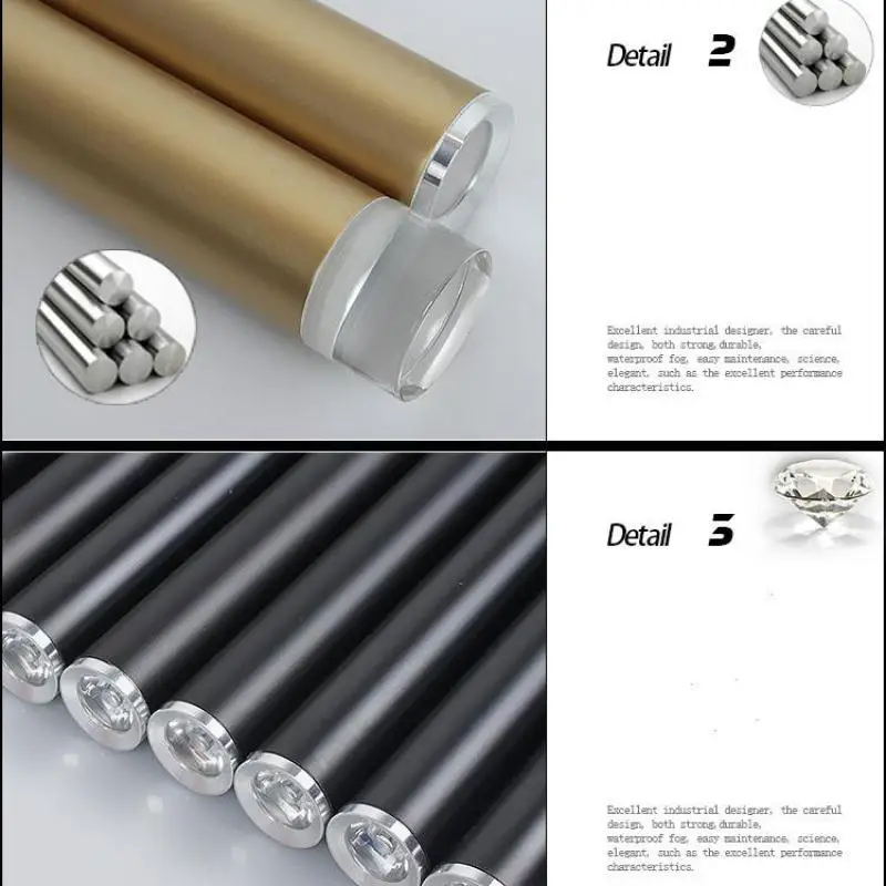 Подвесной светильник диаметром 3 см для столовой Современная черная железная