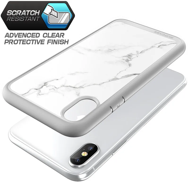 For iphone Xs Max Case 6.5 inch SUPCASE UB Style Premium Hybrid Protective TPU Bumper Marble Back Cover XS |