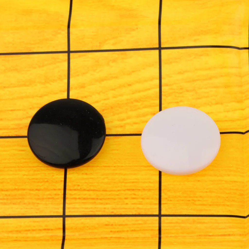 Складной Go Настольная игра WeiQi шахматная доска полный набор Пластик | Спорт и