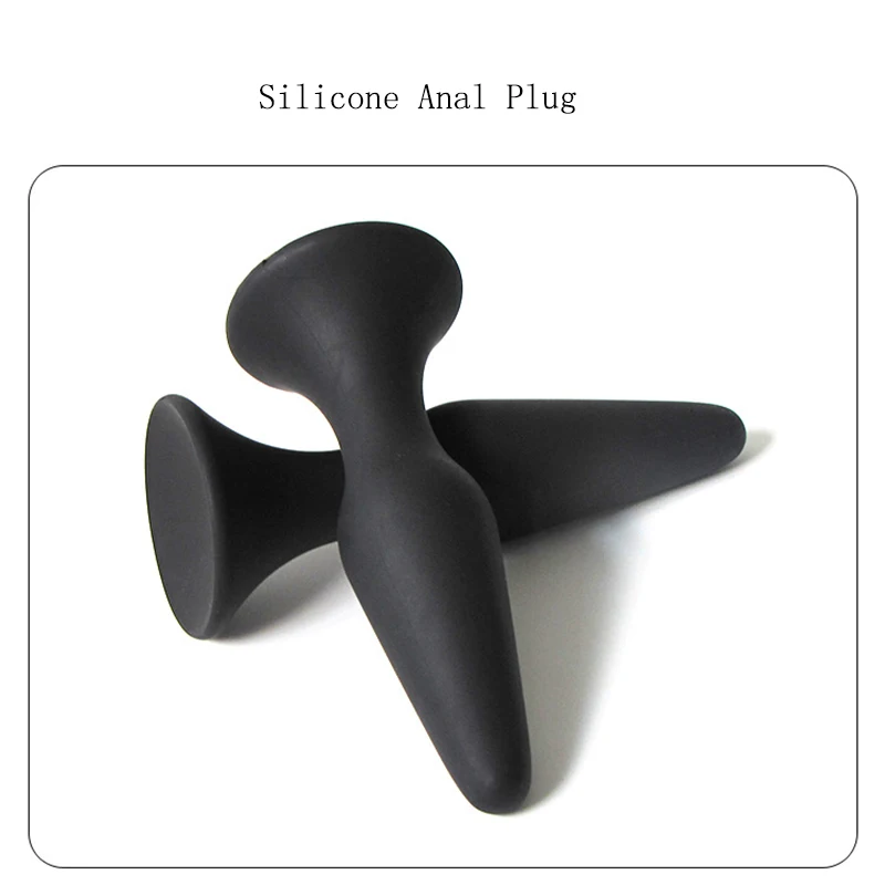 Soft Silicone Anal Plug Butt Sex Toys For Women Man Prostate Massager Anus Couple Gay Erotic Adult Product Size M-L |