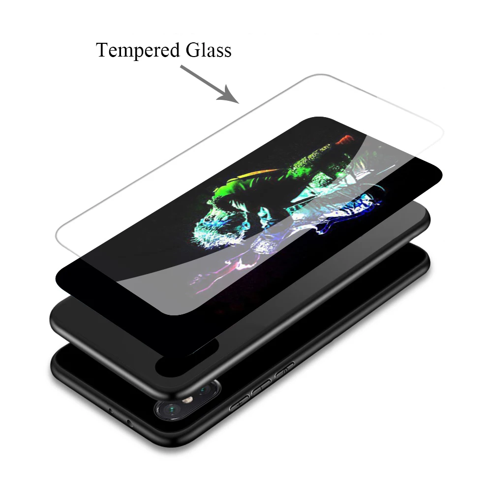 Чехол Lavaza MUSE из закаленного стекла ТПУ для iPhone 6 6S 7 8 Plus 5 5S SE XR X XS 11 Pro MAX