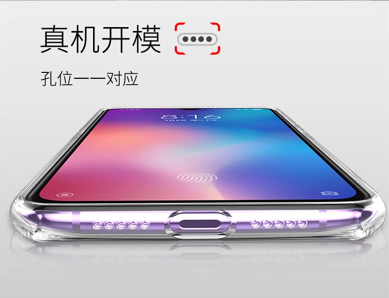 Роскошный градиентный стеклянный чехол для Xiaomi Mi9 Mi9 чехол тонкий прозрачный Aurora Laser Coque чехол для Xiaomi 9 чехол для телефона Capa