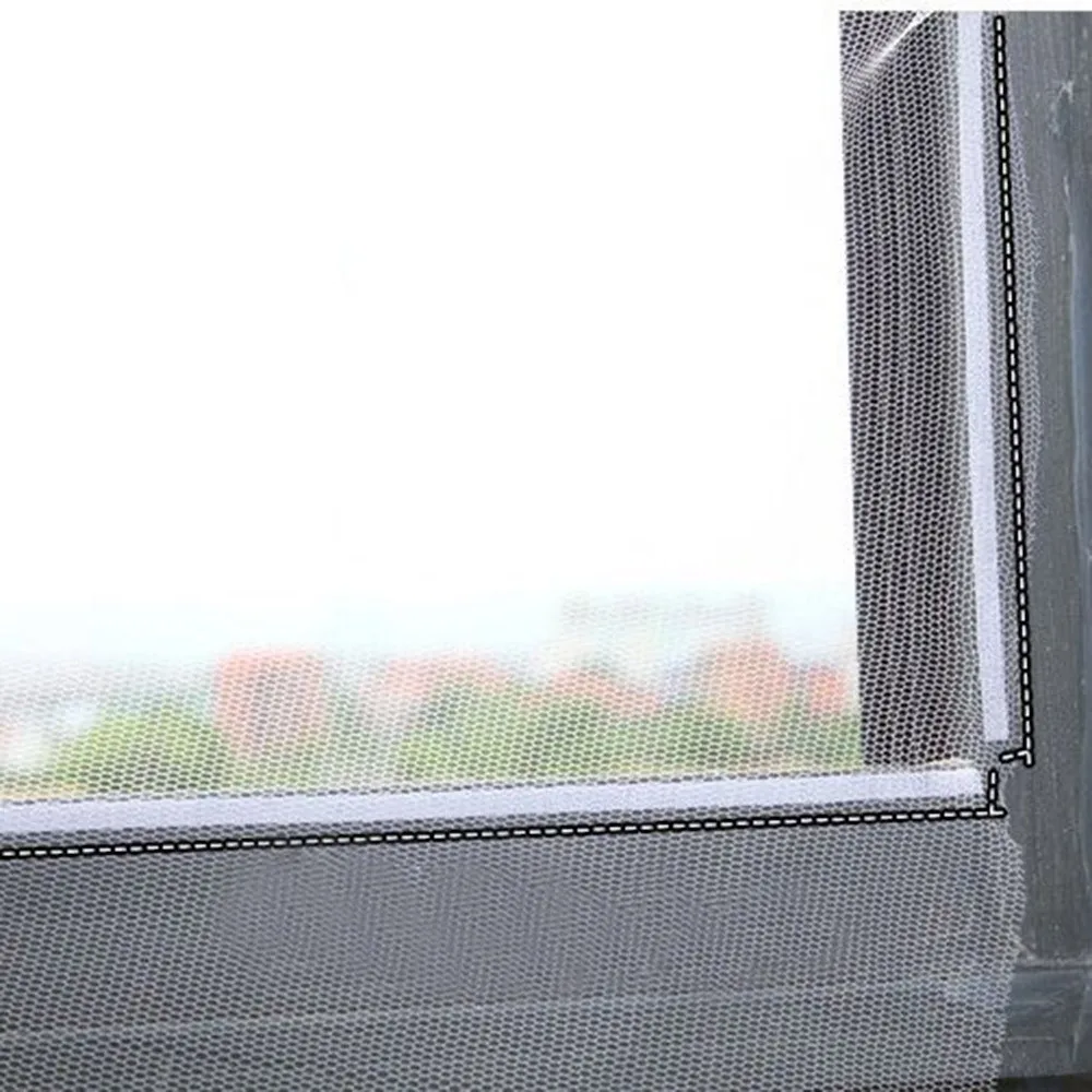 Самоклеящаяся противомоскитная сетка москитная для экрана насекомых 1 3 м X 5