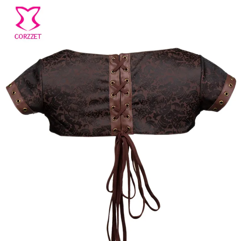 Женская готическая куртка в стиле панк с короткими рукавами|plus size sexy corsets|sexy