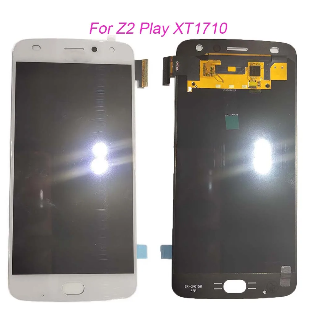 Тесты ЖК дисплей Экран AMOLED Дисплей для Motorola Moto Z2 играть XT1710 01/07/08/10 Сенсорный экран